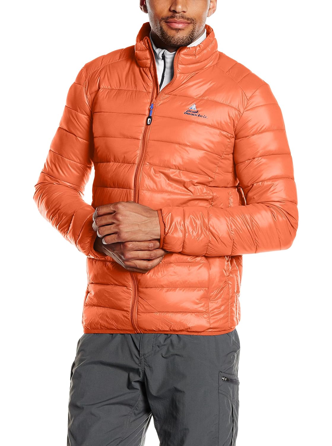 peak mountain 绗缝夹克 ceking 橙色 l